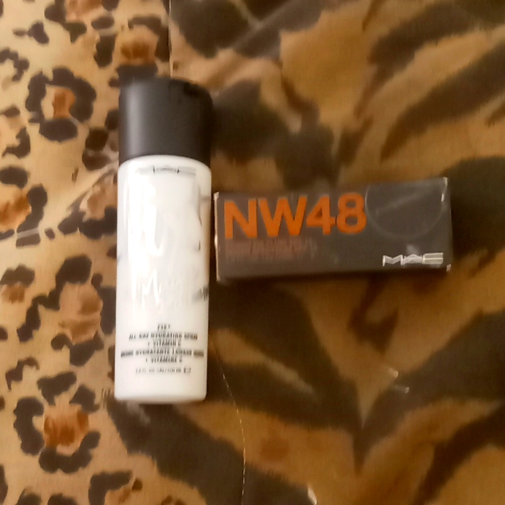 Mac cosmetics Setting spray,Studio fix foundation